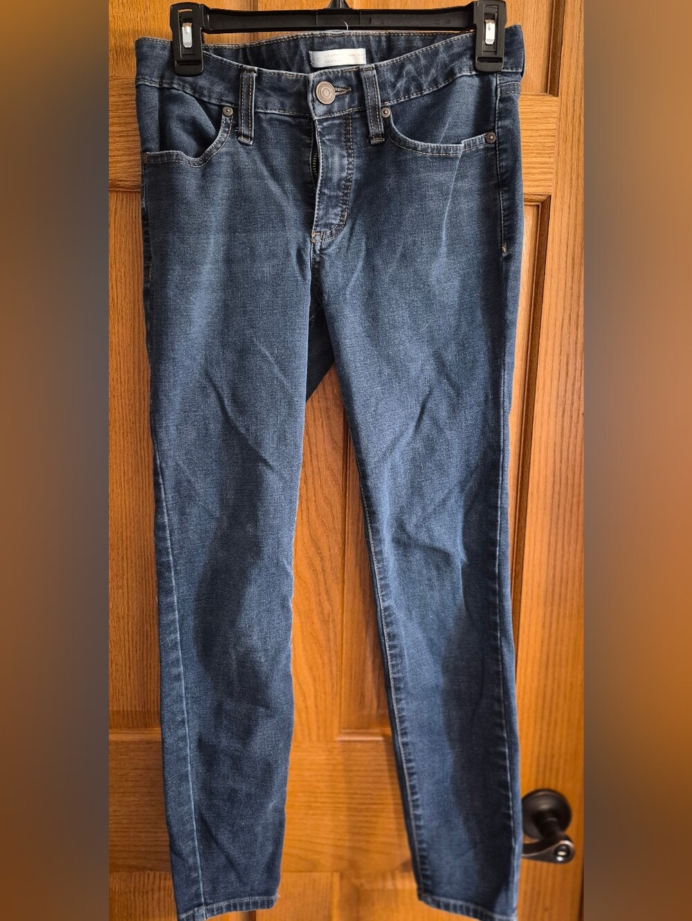LC Lauren Conrad Super Skinny Jeans in Dark Blue Wash